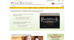 Desktop Screenshot of heartmastery.com